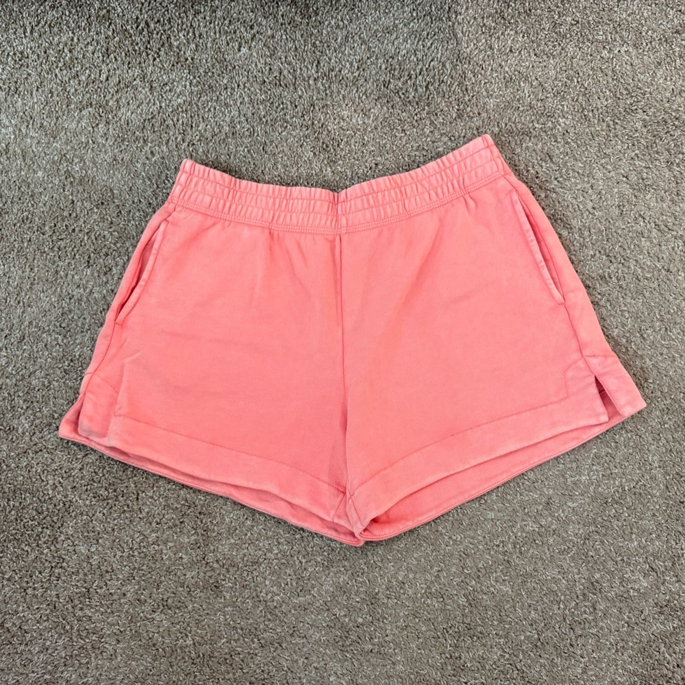 Aerie Coral Athletic Shorts